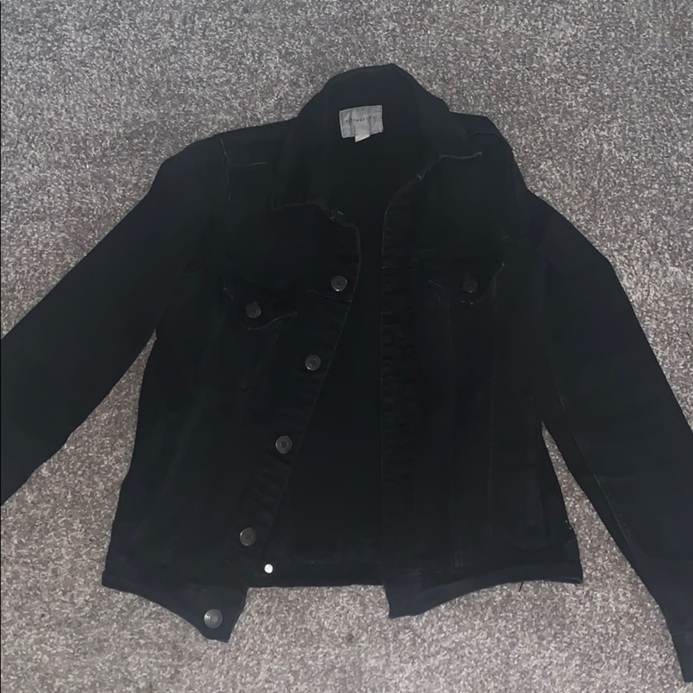Aeropostale Black Jean Jacket